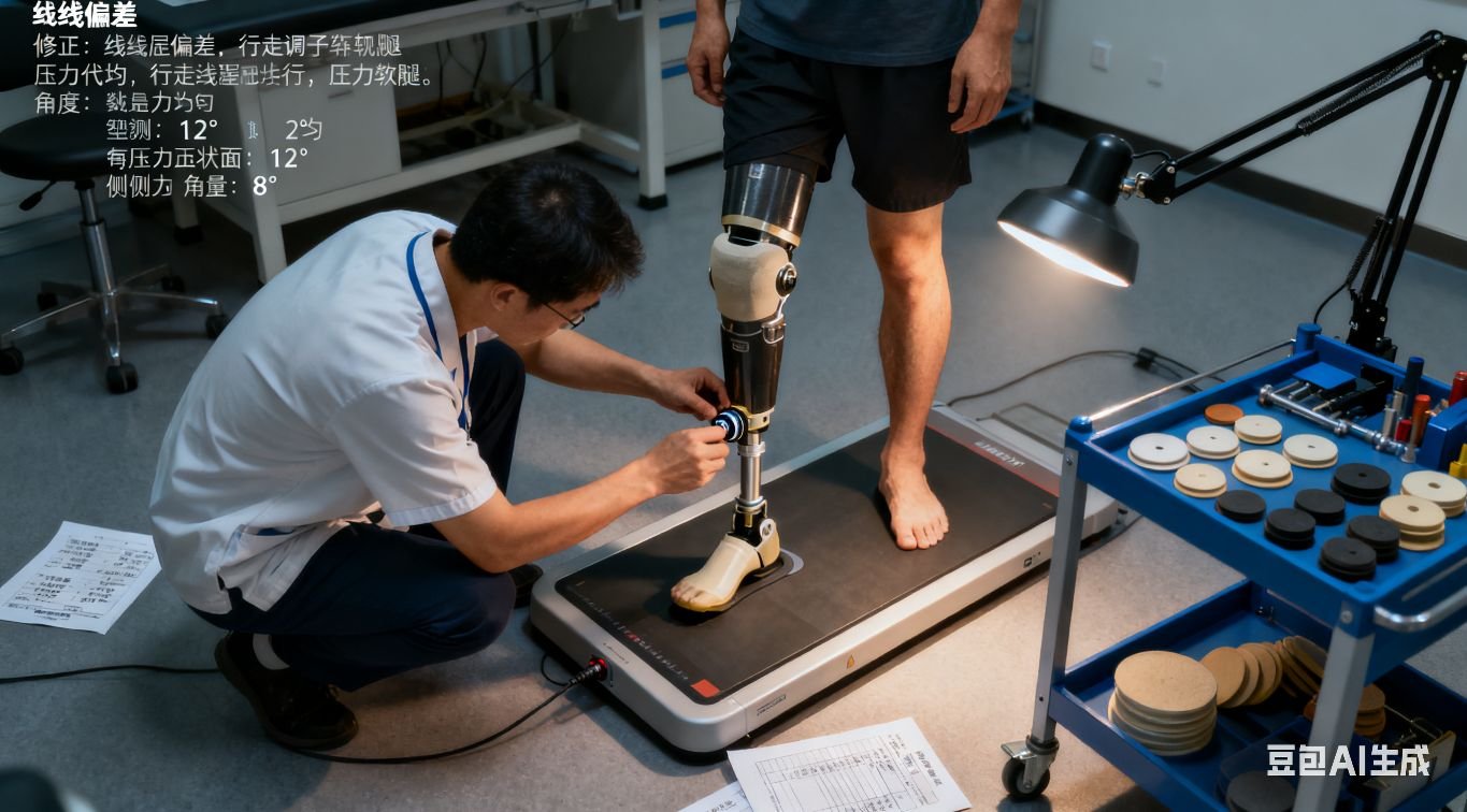 大腿假肢對線建議